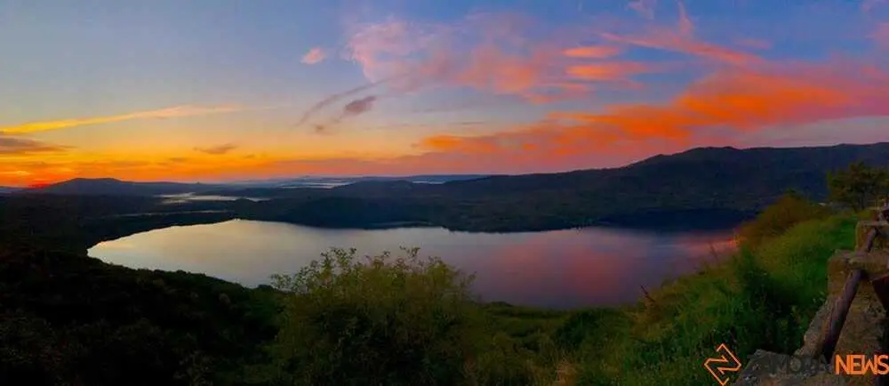 lago sanabria atardecer