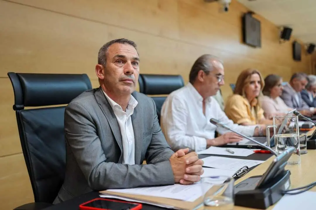El portavoz del PSOE Miguel &Aacute;ngel Luengo