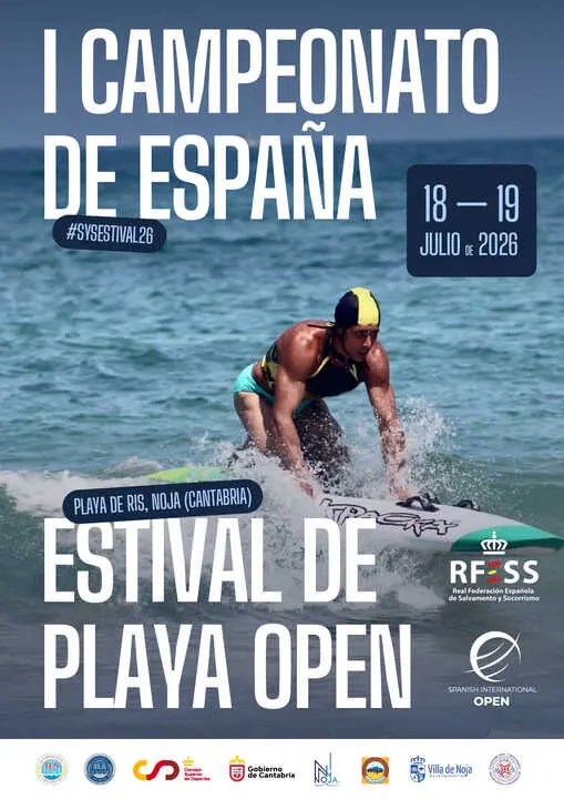 2026-07-16 IMAGEN Cartel Cto Espa&ntilde;a Estival de Playa Open