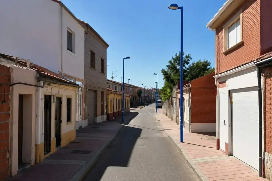 Calle Roncal situada en Barrio Espa&ntilde;a donde tuvo lugar la persecuci&oacute;n. Foto Valladolid Plural