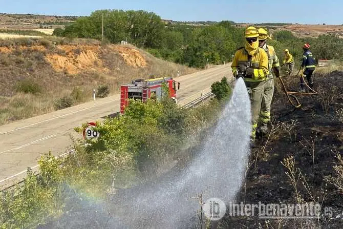 Bomberos de Benavente. Foto Interbenavente