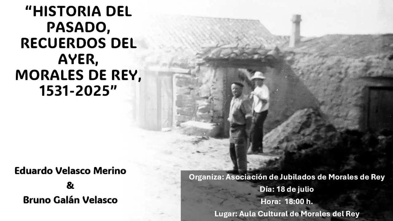 Cartel anunciador de la conferencia