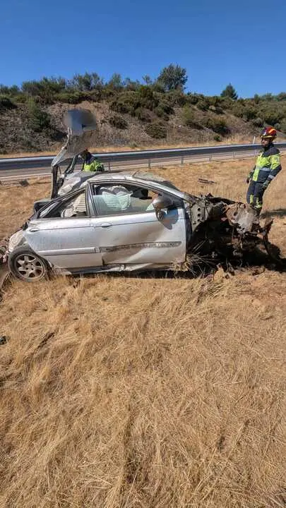 Accidente Robleda