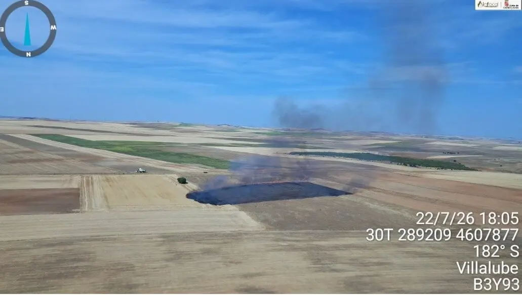 incendio de Villalube