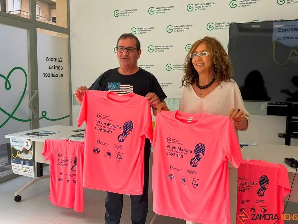 VI Marcha solidaria contra el c&aacute;ncer Coreses 