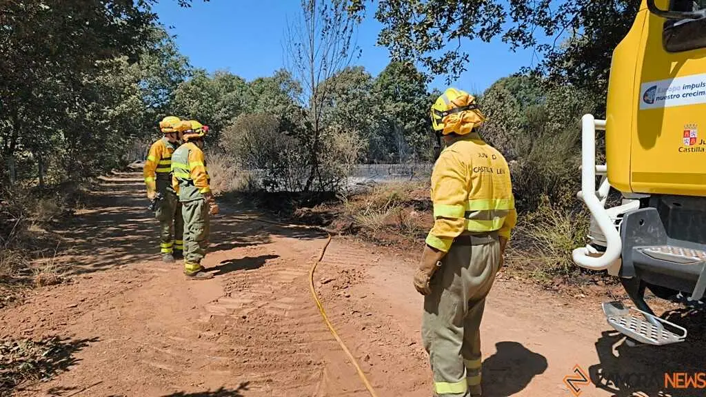 incendio forestal R&aacute;bano de Aliste _50