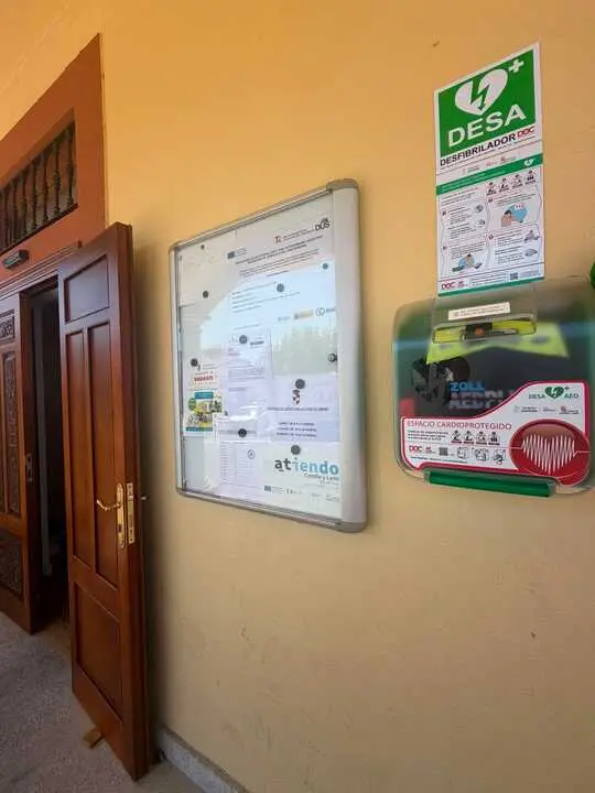 Nuevo sistema de seguridad cardioprotegido en Moraleja del Vino