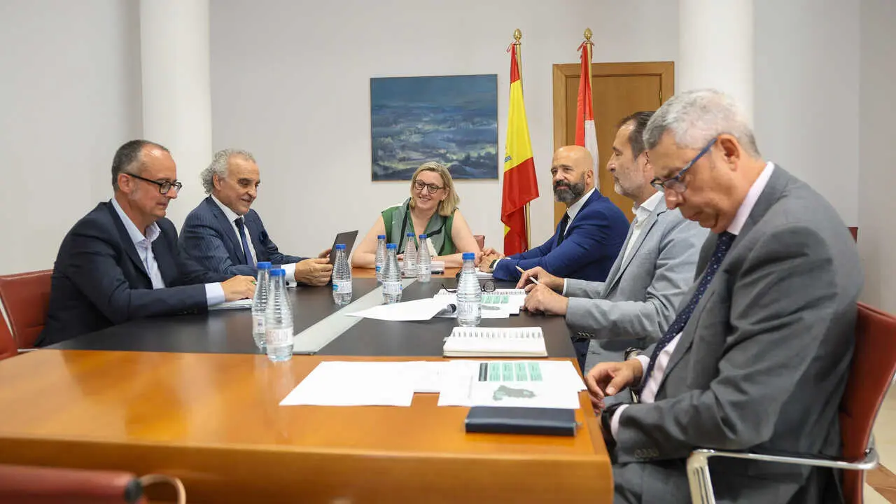 Reuni&oacute;n con el presidente de Reolum
