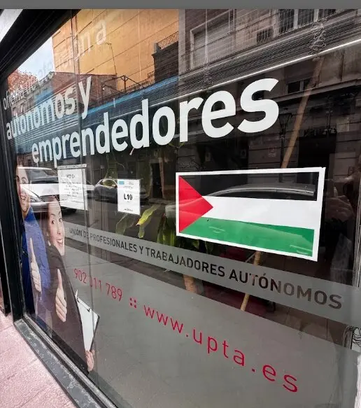 Sede de UPTA en Madrid