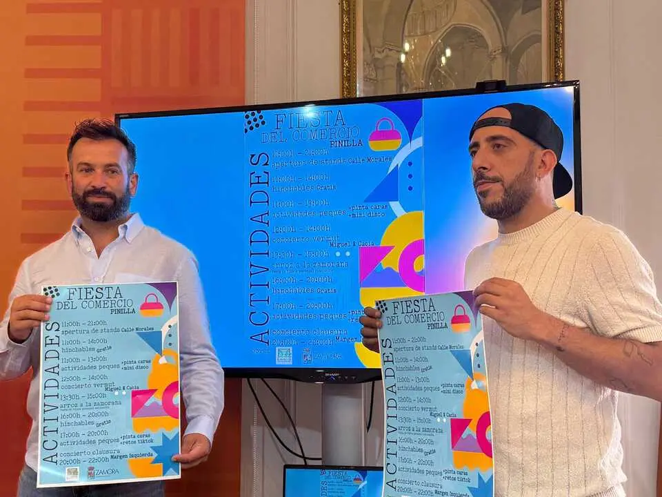presentaci&oacute;n d&iacute;a del comercio en Pinilla