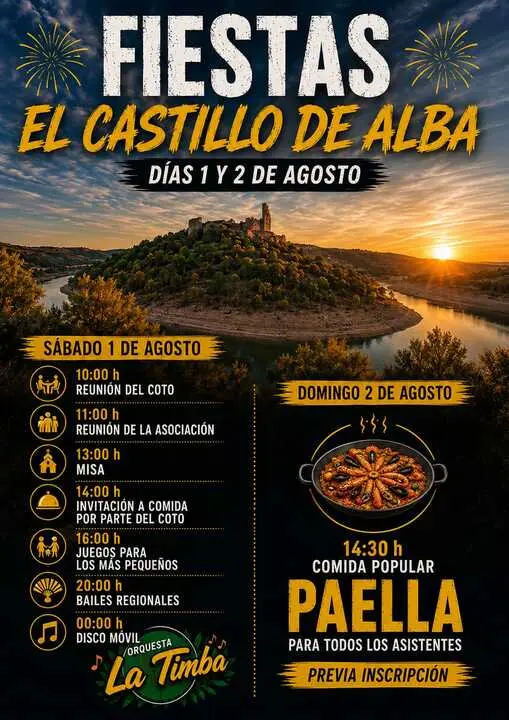 Fiestas El Castillo de Alba