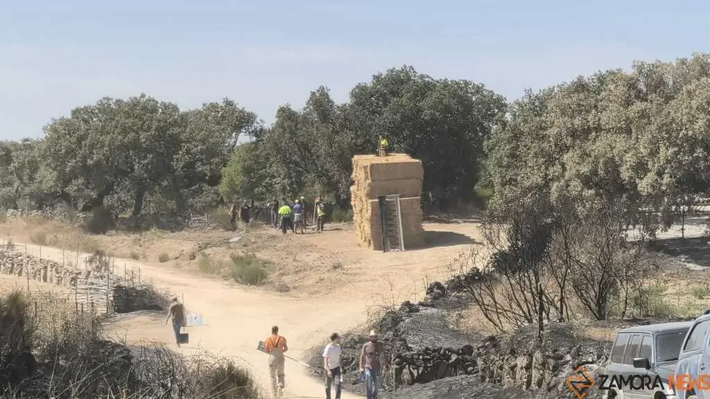 incendio M&aacute;moles en Fermoselle _4