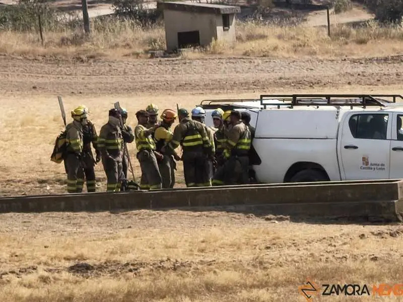 incendio M&aacute;moles en Fermoselle 