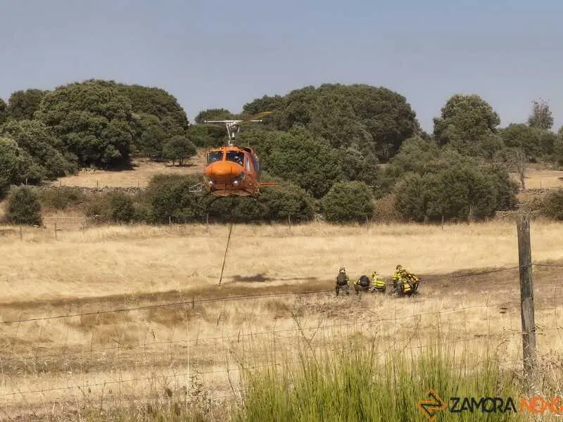 incendio M&aacute;moles en Fermoselle _13