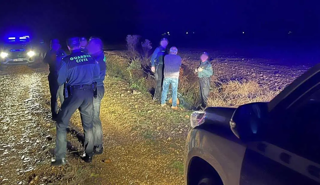 operativo de b&uacute;squeda en Cerezal de Sanabria