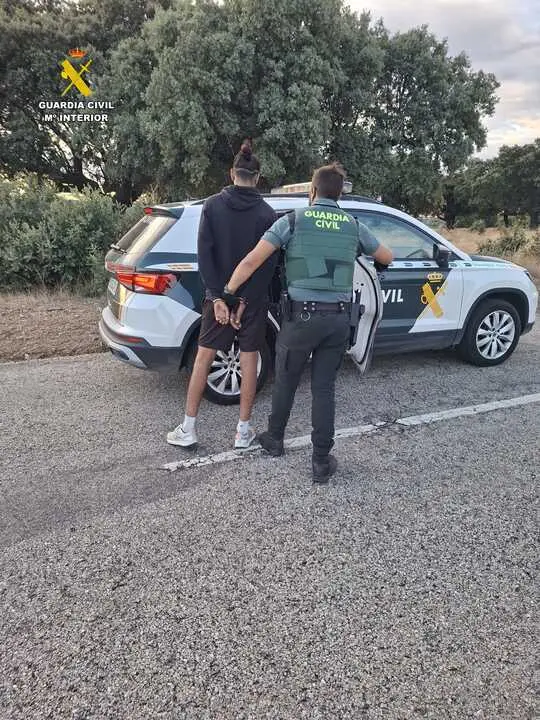 Detenci&oacute;n del sospechoso de provocar un incendio en Salamanca