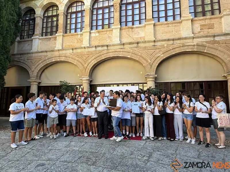 La Diputaci&oacute;n de Zamora ha rendido homenaje a la Banda de M&uacute;sica de Zamora tras su extraordinaria participaci&oacute;n en el World Music Contest de Kerkrade
