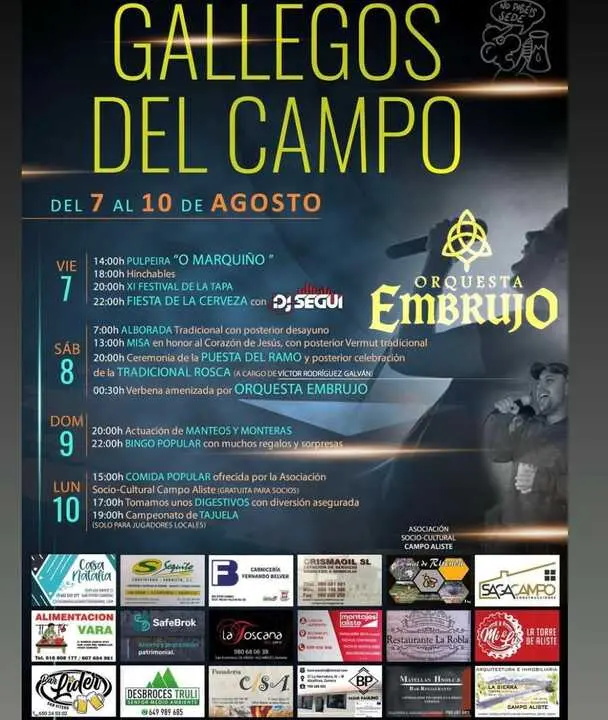 cartel Gallegos del Campo