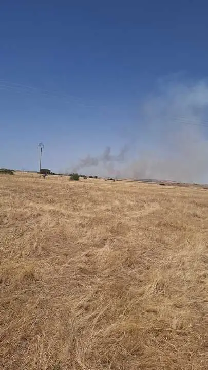 incendio La Hiniesta. IMAGEN CEDIDA
