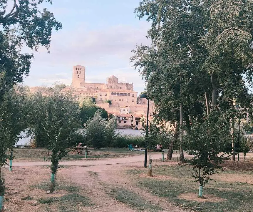 Vista de Zamora capital