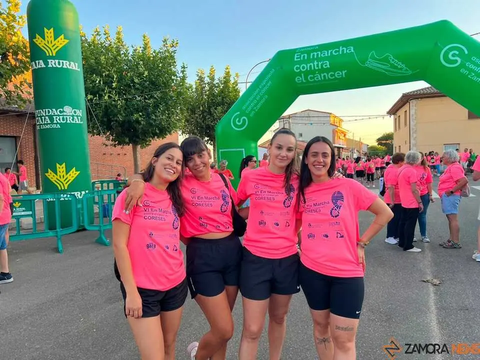 marcha contra el c&aacute;ncer Coreses