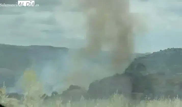 Imagen de archivo de un incendio. Foto SalamancaALdia