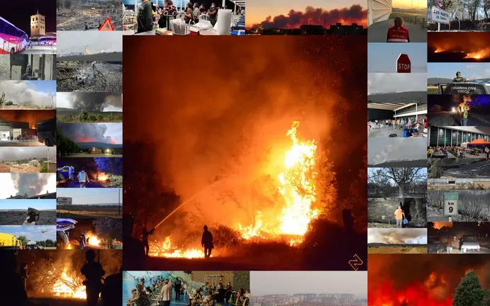 fuego collage CULEBRA 2022