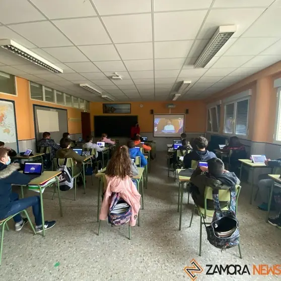 Alumnos en clase
