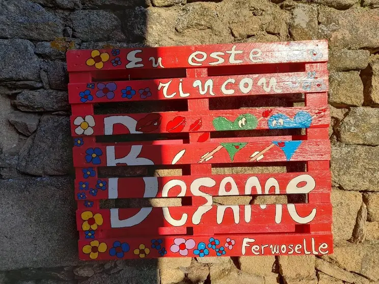 El rincón del beso estrenado en Fermoselle. Fotografía: CEDIDA