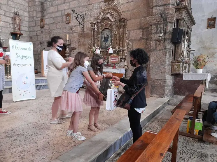 Entrega de premios del III Concurso Literario "A la Luna de Sayago". Fotografía: CEDIDA