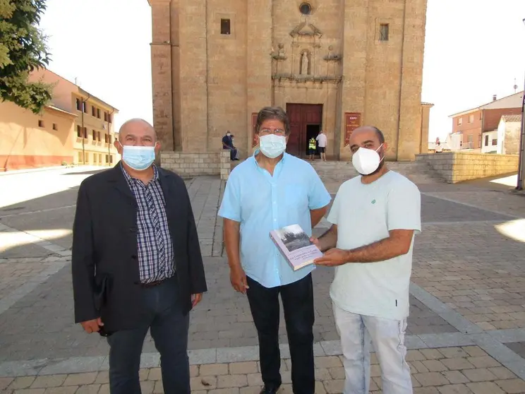 Ayto. Fuentesaúco. Carlos Javier de Carlos, José María Ramos y Eduardo Folgado Agosto 2021