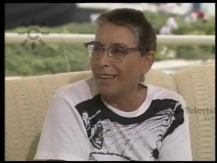 Juana Ginzo en una entrevista