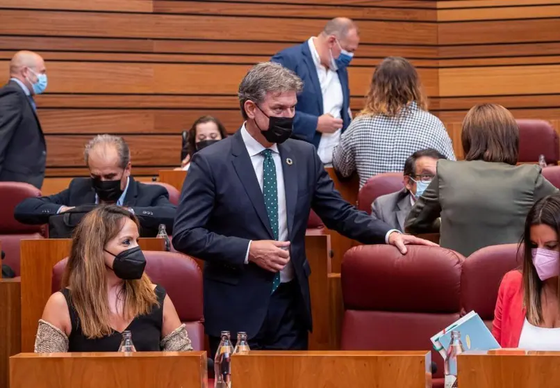 El portavoz de Medio Ambiente del Grupo Parlamentario Socialista, José Luis Vázquez