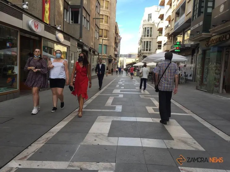 Zamoranos paseando por Santa Clara