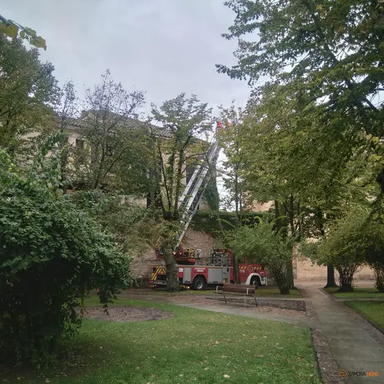 Actuación Bomberos filtraciones