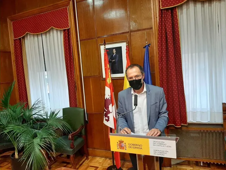 El subdelegado del Gobierno, Ángel Blanco