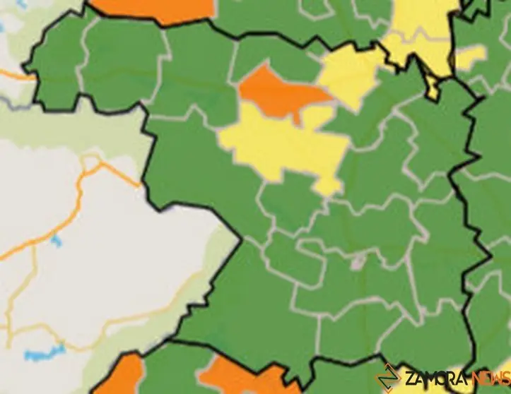 Mapa de incidencia por ZBS