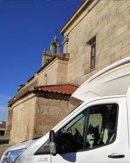Arvi durante una de las paradas por Sayago
