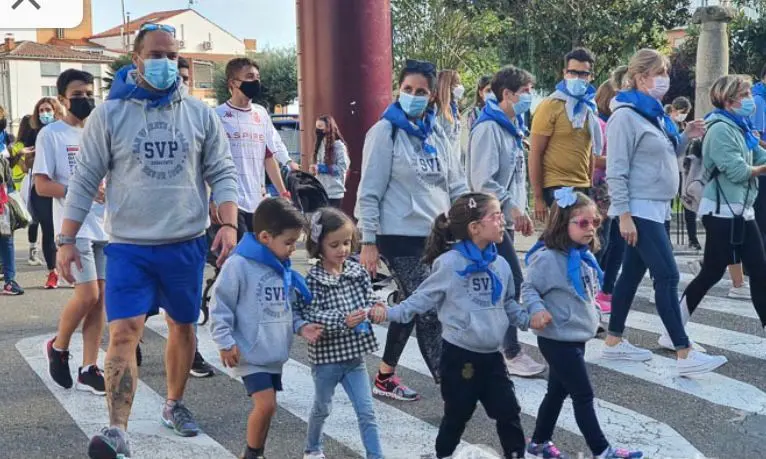 II Marcha del Colegio San Vicente de Paúl. Foto: CEDIDA