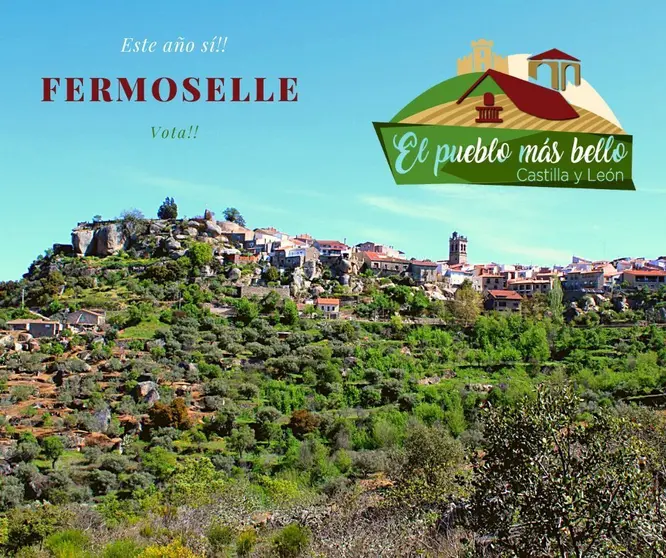 Cartel Fermoselle candidatura Pueblo más Bonito 2021