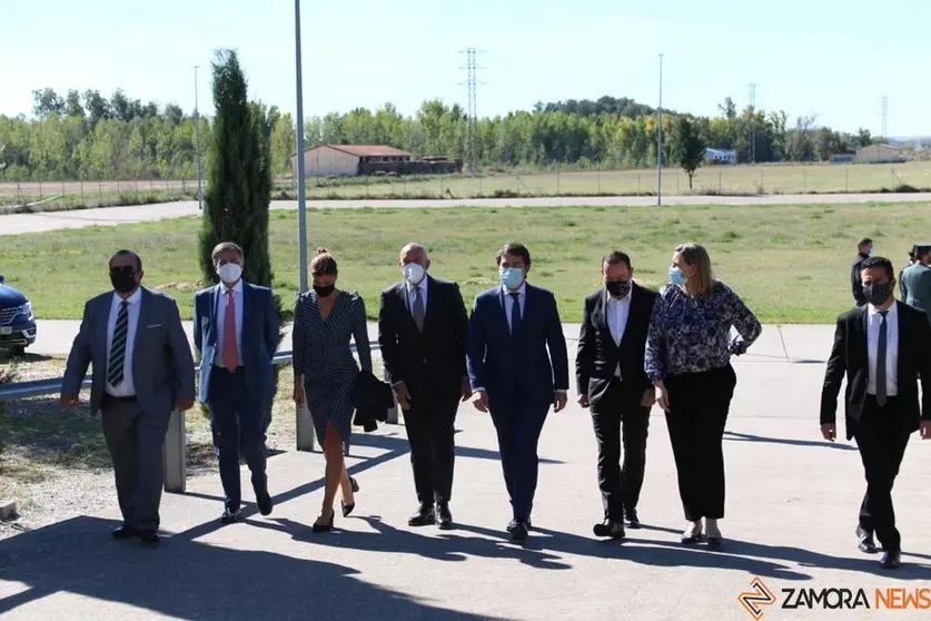 Llegada de las autoridades a la feria Ecocutura