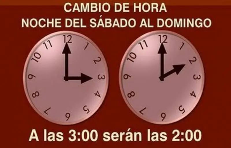 cambio horario