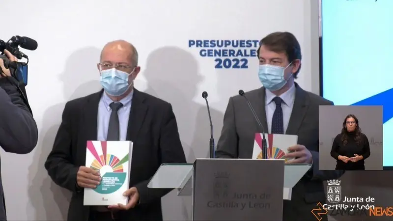 Mañueco e Igea presentan el proyecto de Presupuestos