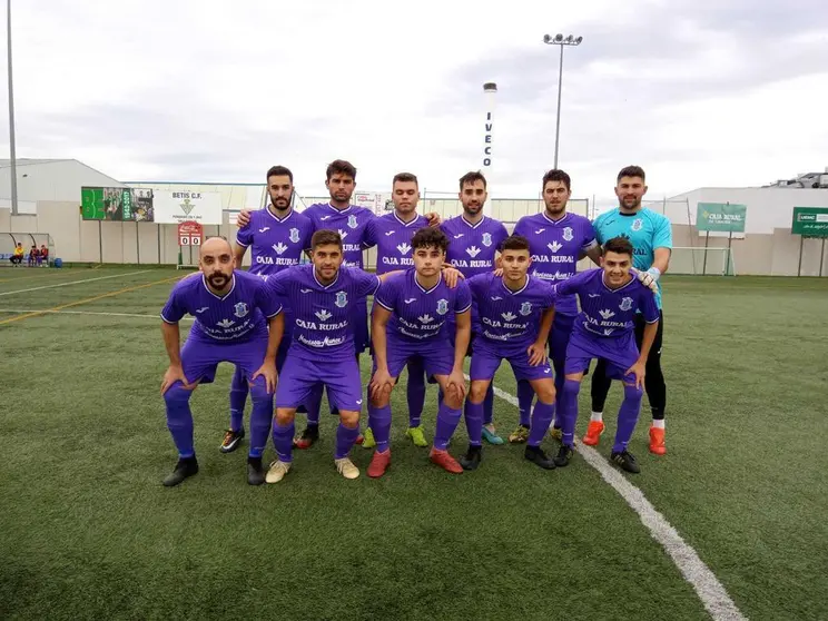 Once inicial de la UD Bovedana en su encuentro al Betis. | FOTO: UD Bovedana