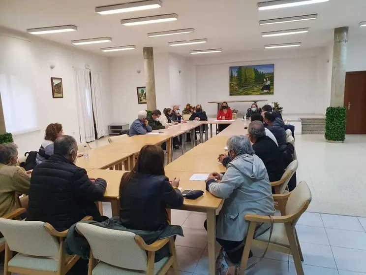 Reunión con los alcaldes de Aliste