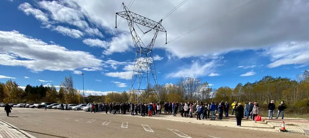 Concentración en la planta de Siro en Aguilar de Campoo