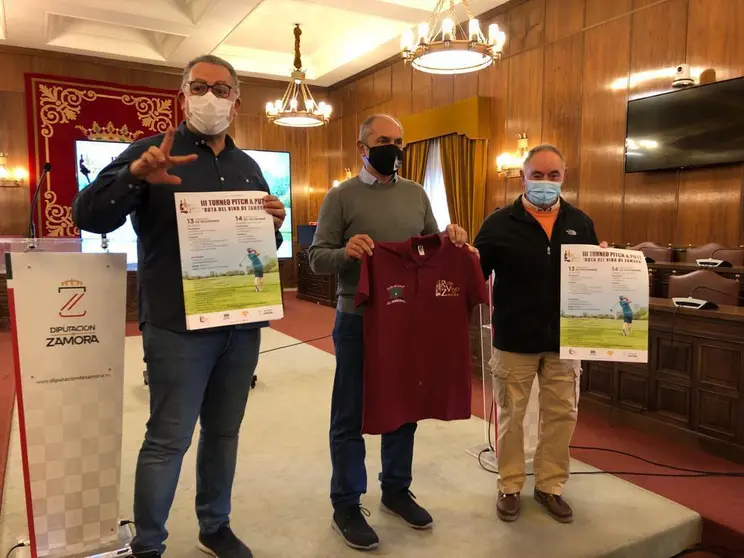 Presentación del torneo de Golf