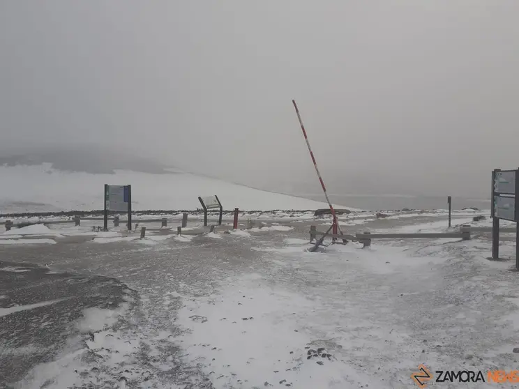 Sanabria peces nieve ventisca