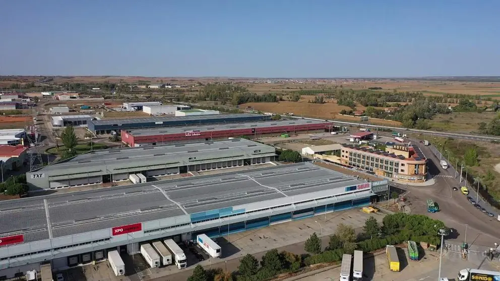 El Centro de Transportes y Logística de Benavente. Foto Interbenavente