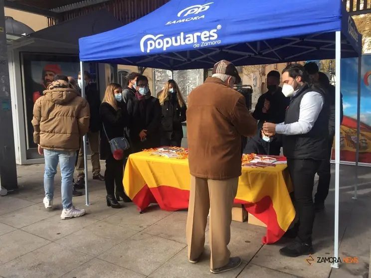 Acto de Nuevas Generaciones con motivo del Día de la Constitución